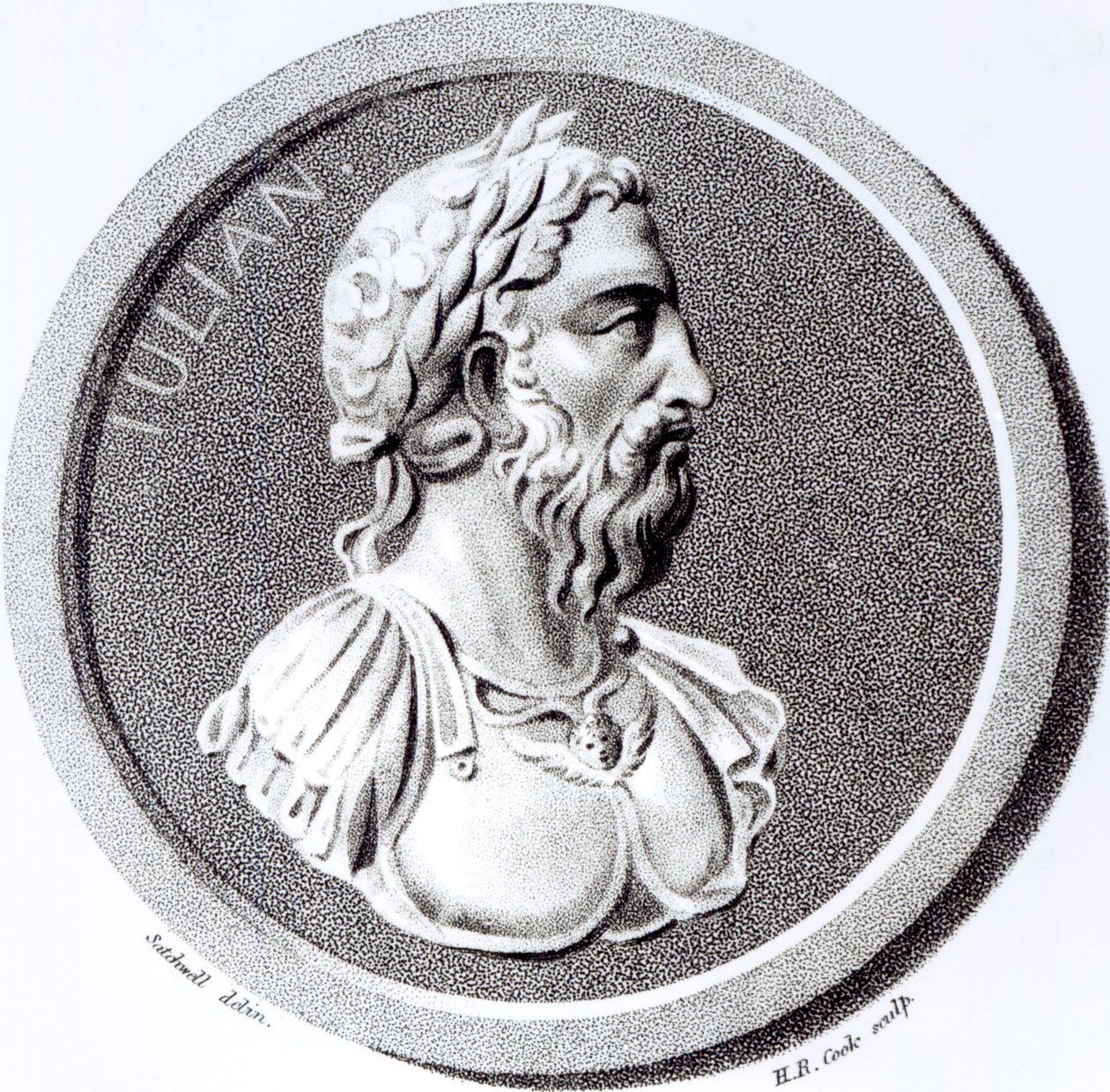 Porträtt av Didius Julianus, från 