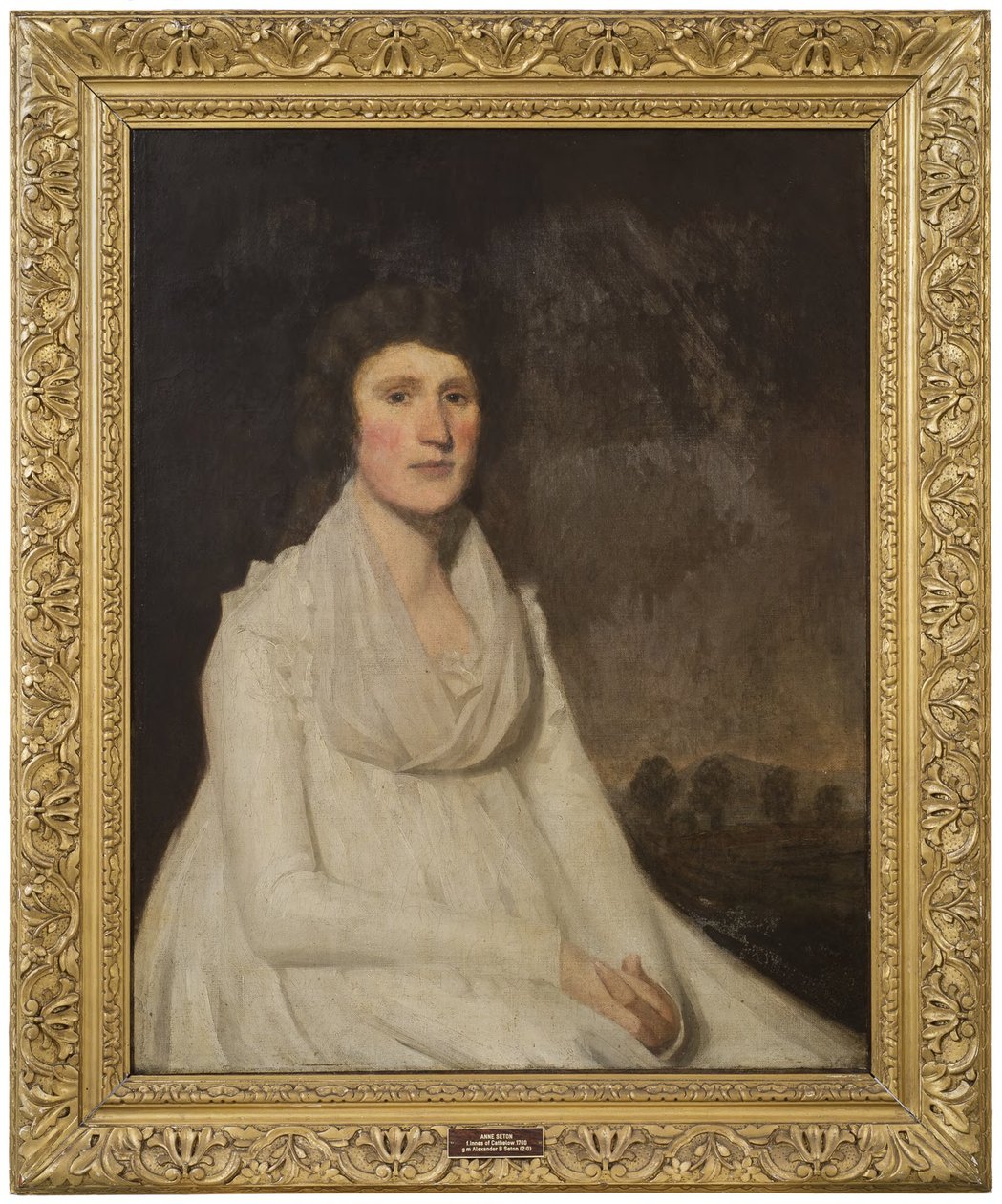 Anne Innes of Cathlow (1770-1796), född i Skottland, g.m. Alexander Baron Seton i hans andra äktenskap av Henry Raeburn