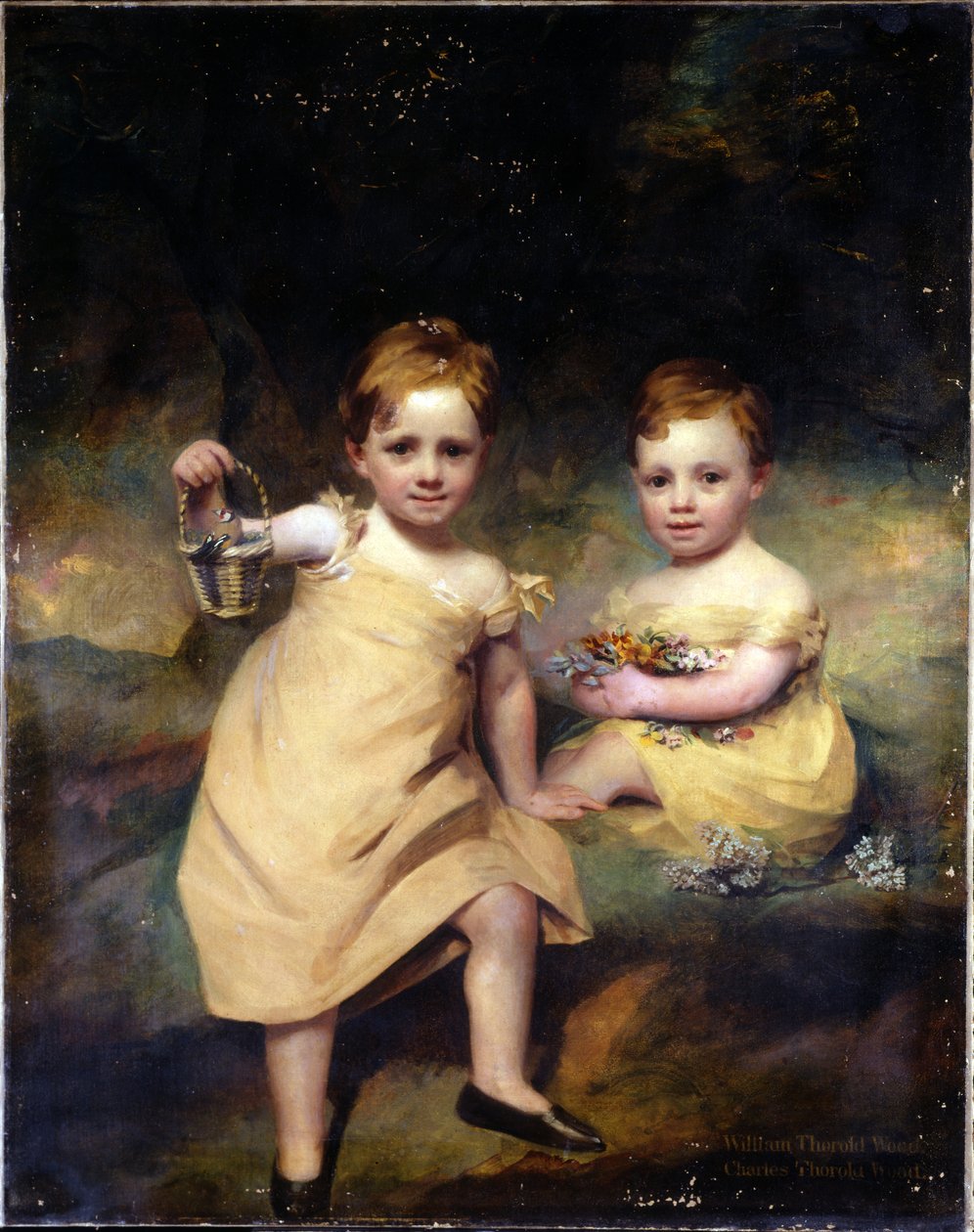Dubbelporträtt av William Thorold Wood och Charles Thorold Wood av Henry Raeburn