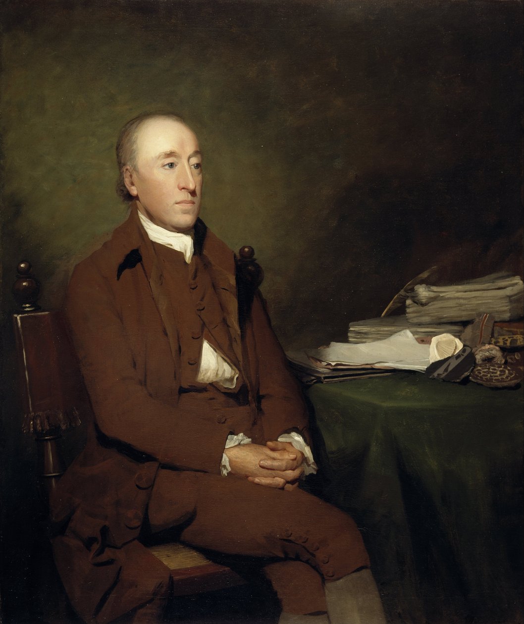 James Hutton, 1726–1797. Geolog av Henry Raeburn