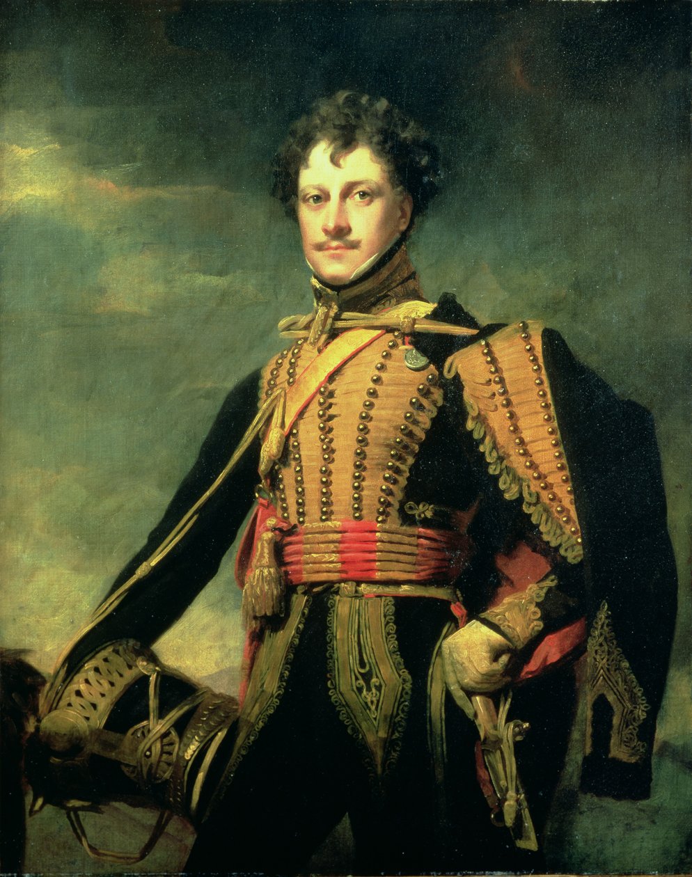 Överstelöjtnant Sir John James Fraser i husaruniform av Henry Raeburn