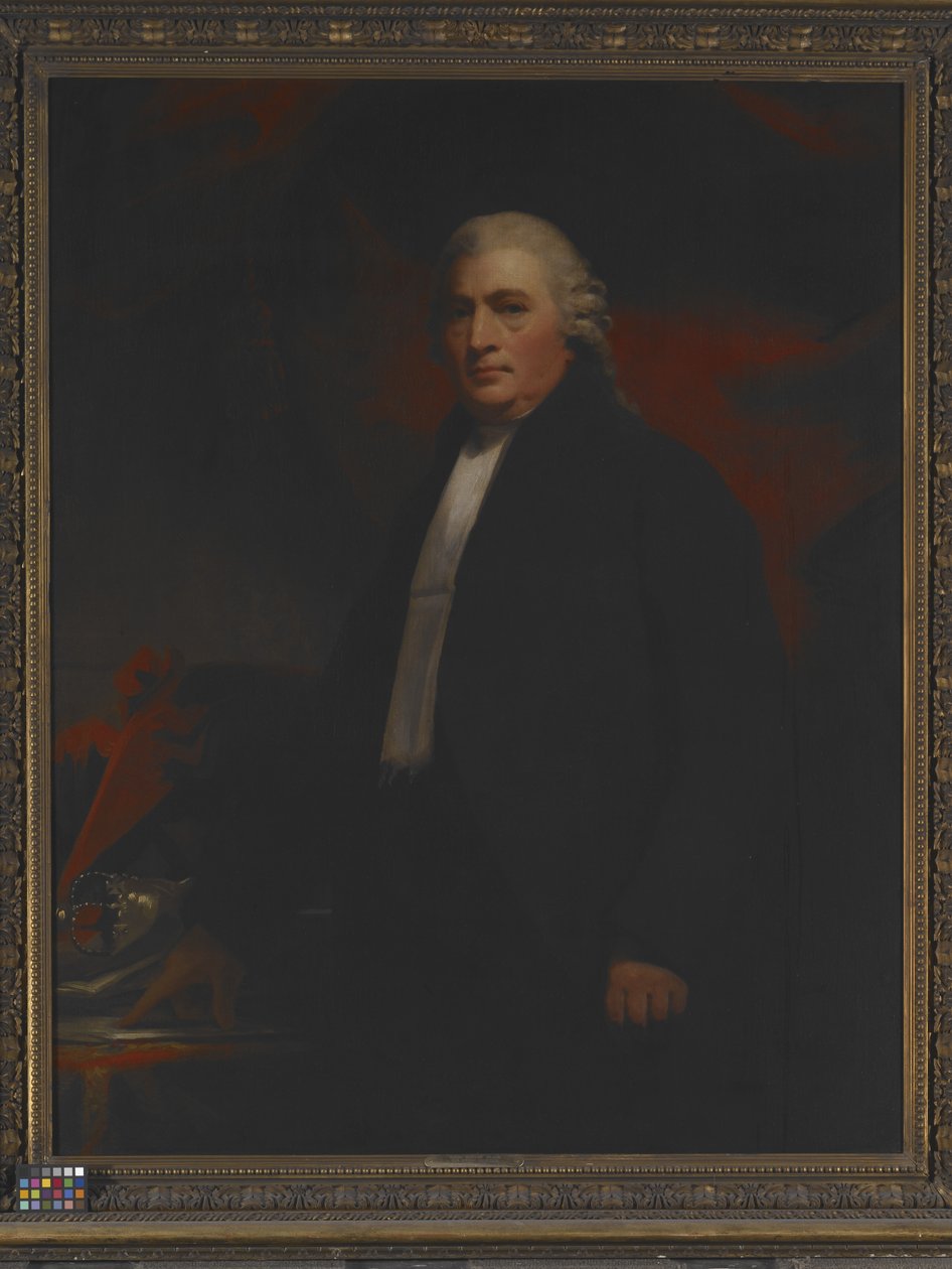 Porträtt av Lord Robert Blair (olja på duk) av Henry Raeburn