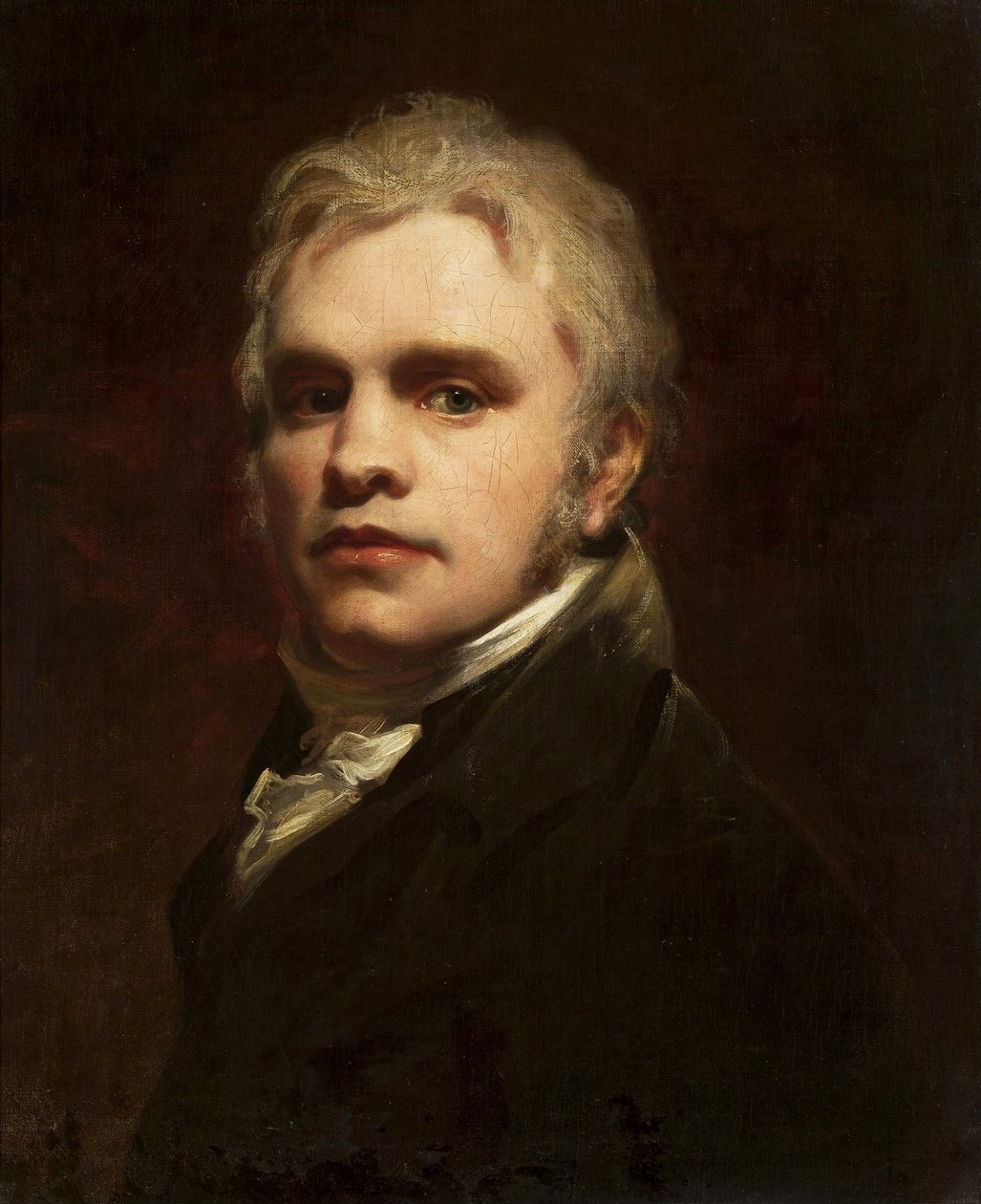 Porträtt av en man. av Henry Raeburn