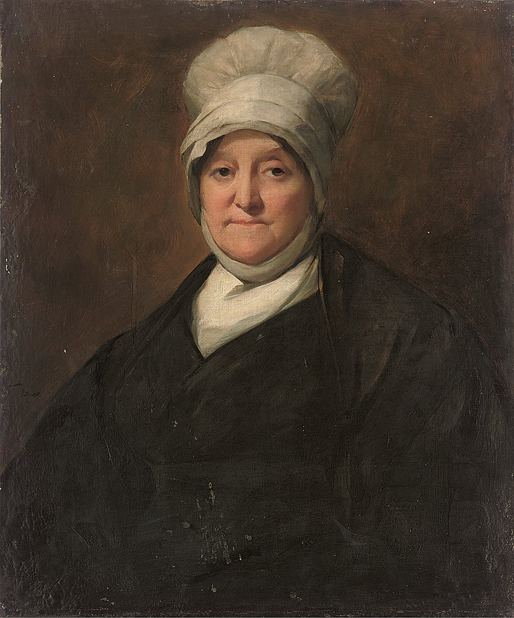 Porträtt av en dam, traditionellt identifierad som Dame Margaret Anne Taylor av Henry Raeburn