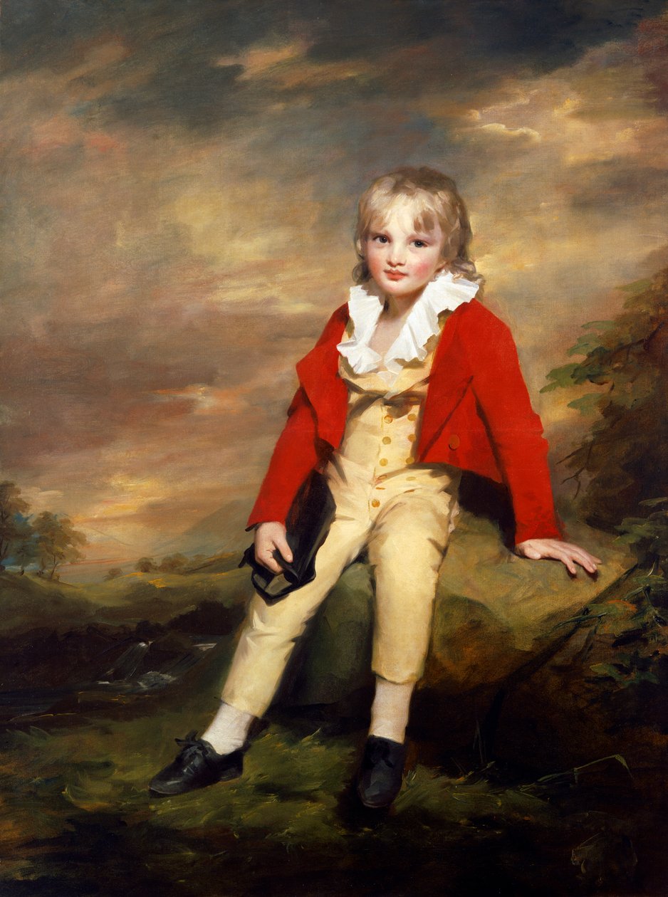 Sir George Sinclair som pojke (olja på duk) av Henry Raeburn