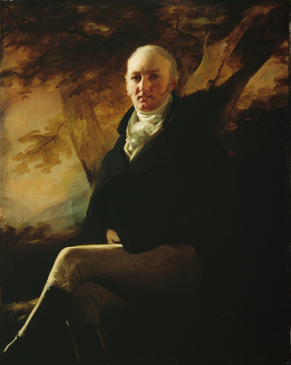Sir James Montgomery, 2:a baronet av Stanhope, 1804 av Henry Raeburn