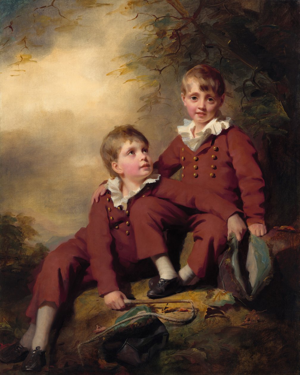 Binning-barnen, förmodligen ca. 1811. av Henry Raeburn