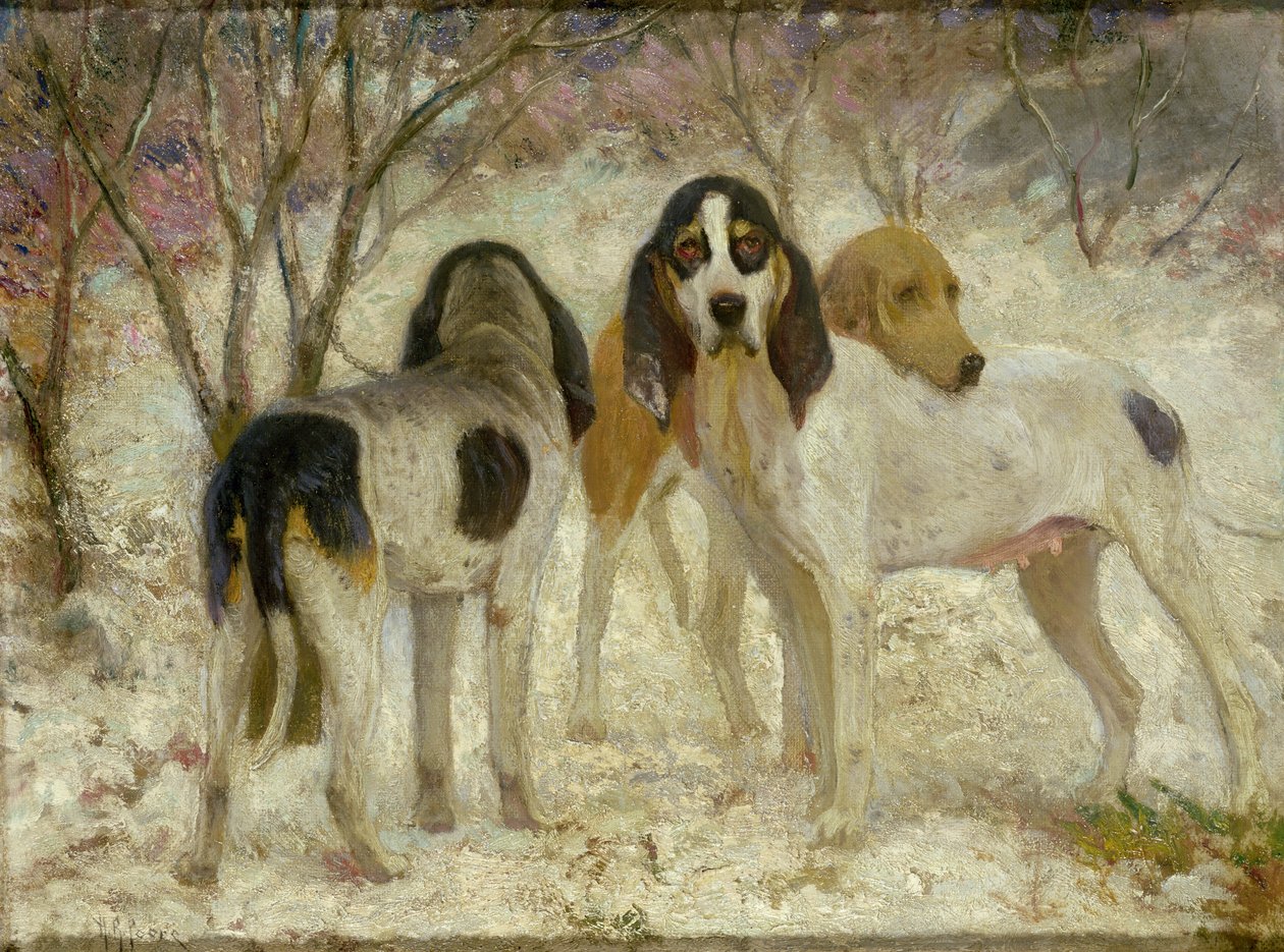 Vrelay-Old English Stag Hounds av Henry Rankin Poore