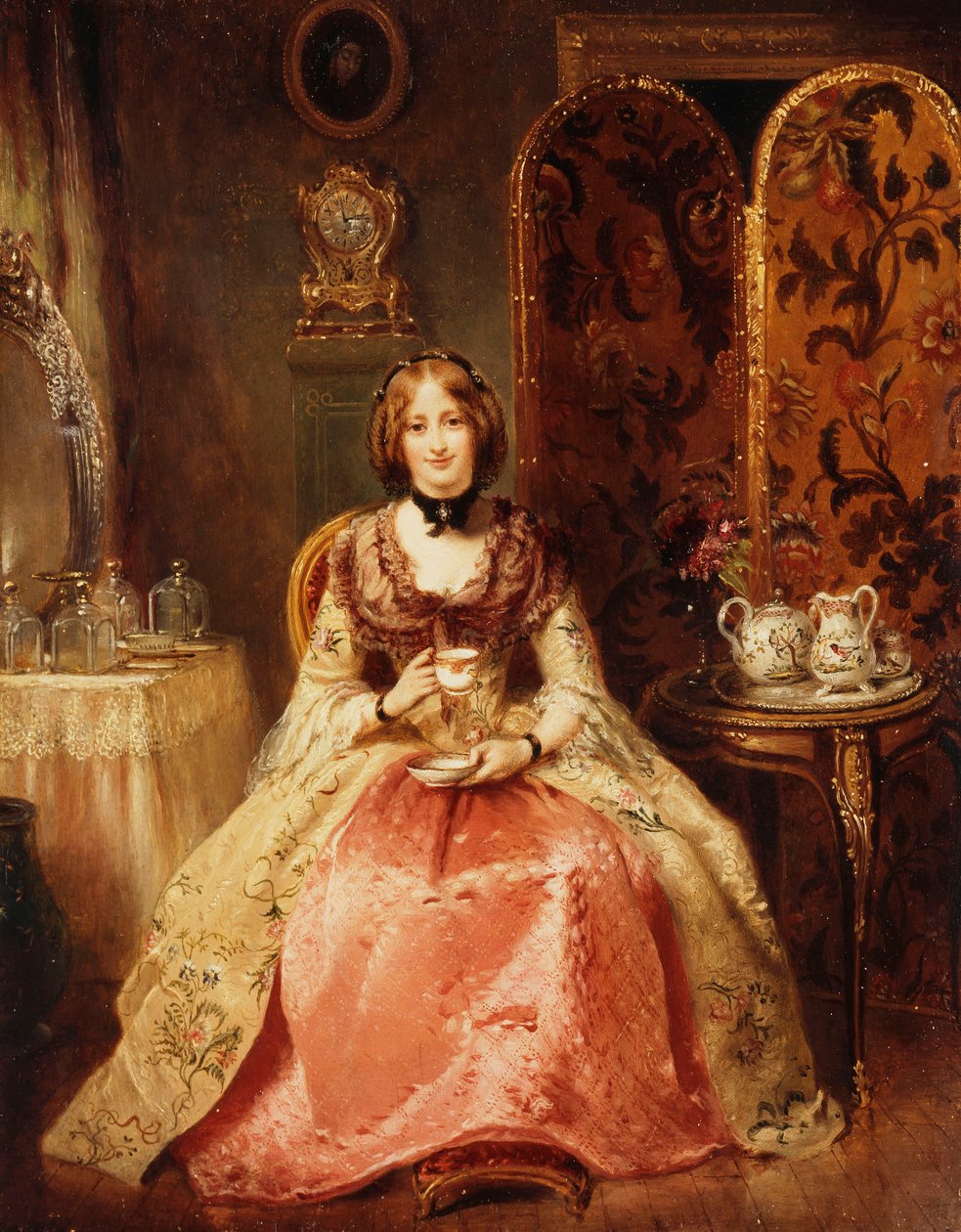 Porträtt av Lady Dorothy Nevill av Henry Richard Graves
