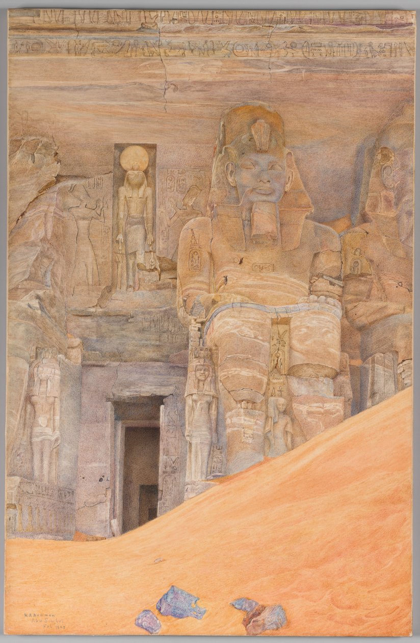 Abu Simbel av Henry Roderick Newman