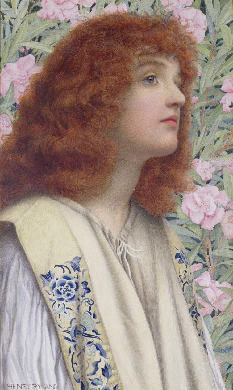 Oleander, ca 1890 av Henry Ryland