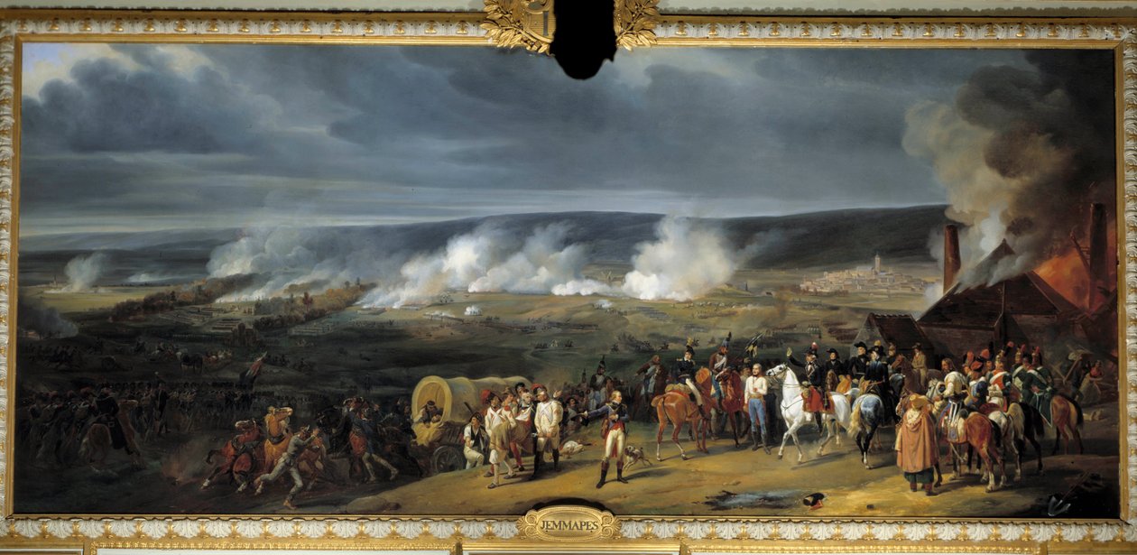 Slaget vid Jemmapes den 6 november av Henry Scheffer