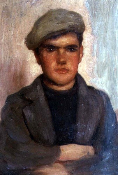 Pojke med keps av Henry Scott Tuke