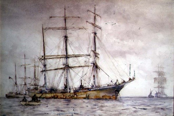 Fraktscen av Henry Scott Tuke