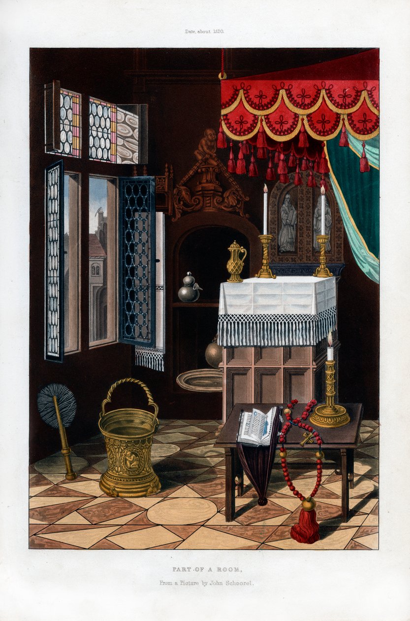 Religiösa bruksföremål, c1520, 1843. av Henry Shaw