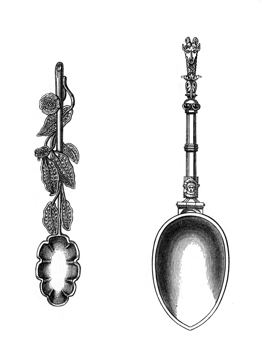 Skedar, 1500-talet, 1843. av Henry Shaw