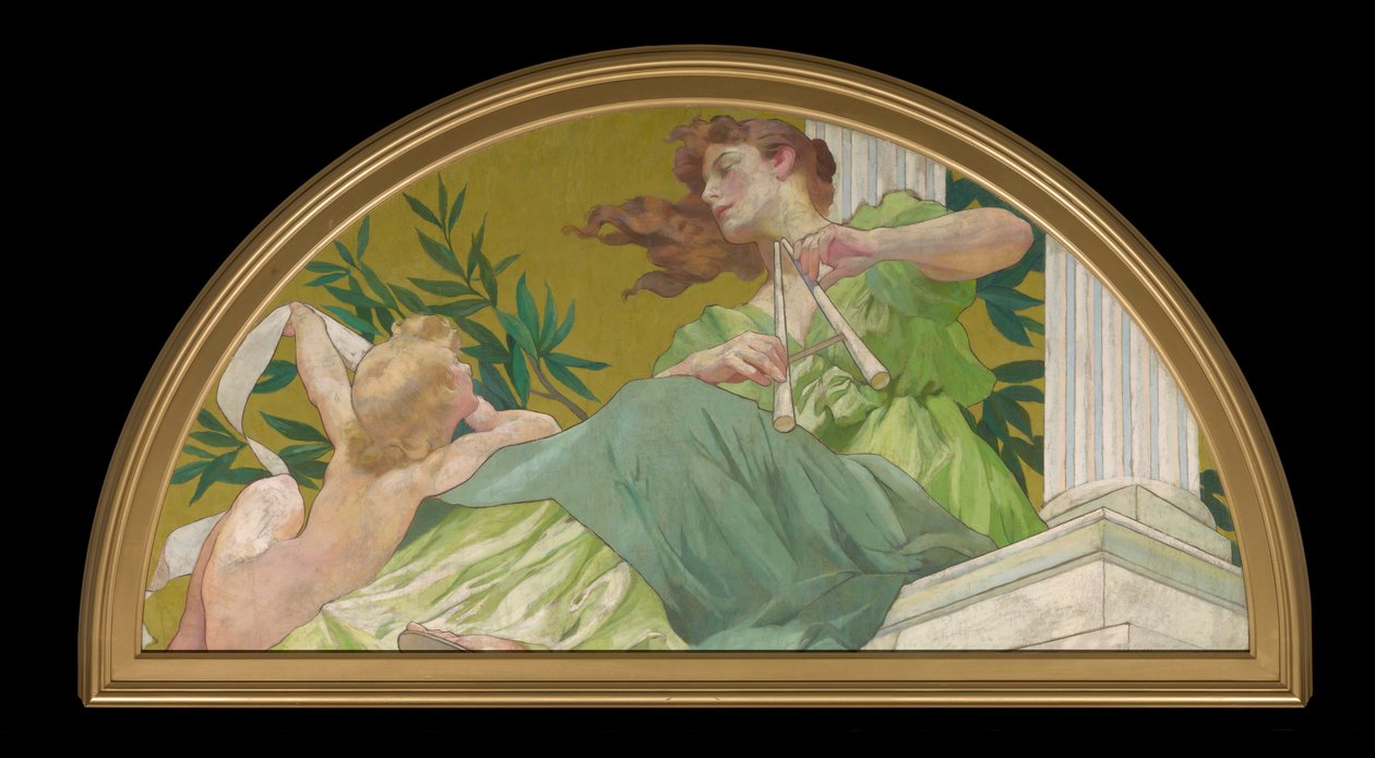 Muse of Music av Henry Siddons Mowbray
