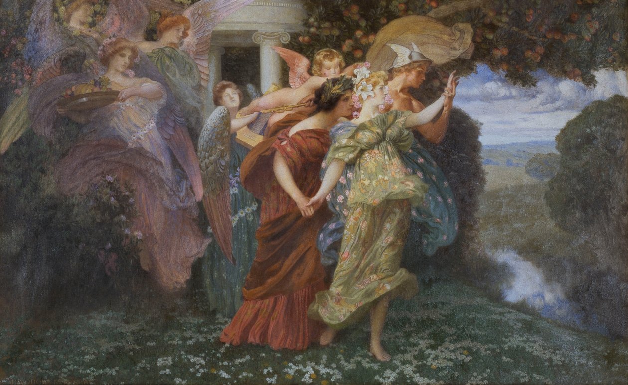 Persefones äktenskap, av Henry Siddons Mowbray