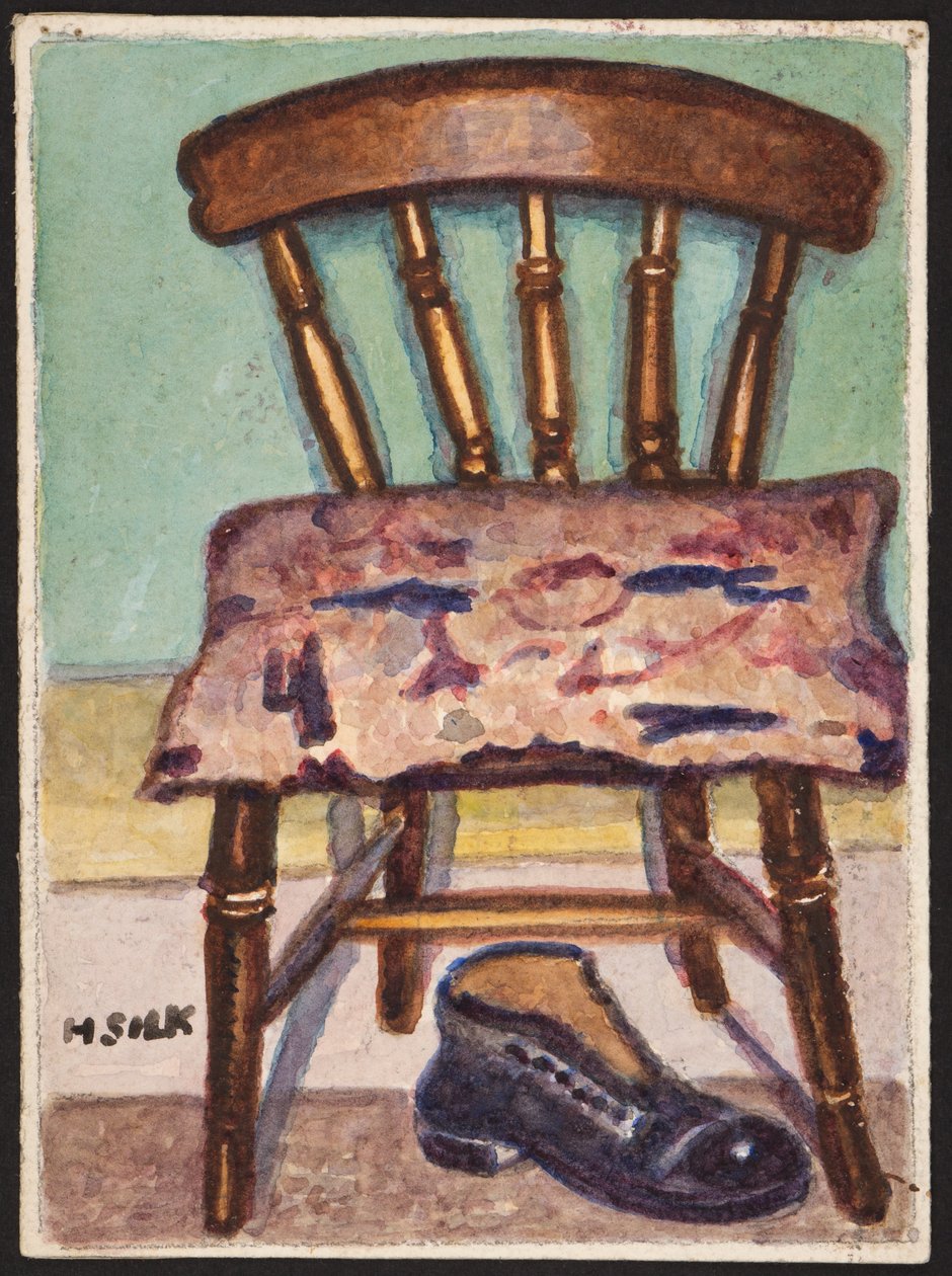 Köksstol och stövel, ca 1930 av Henry Silk