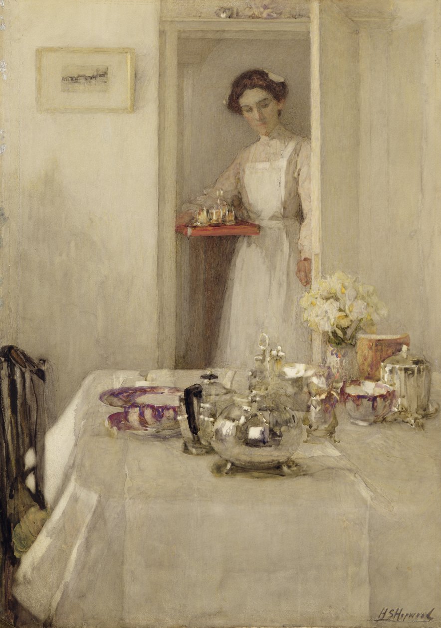 Frukostbordet av Henry Silkstone Hopwood