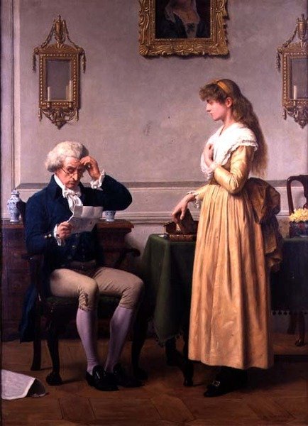 Brevet av Henry Stacey Marks