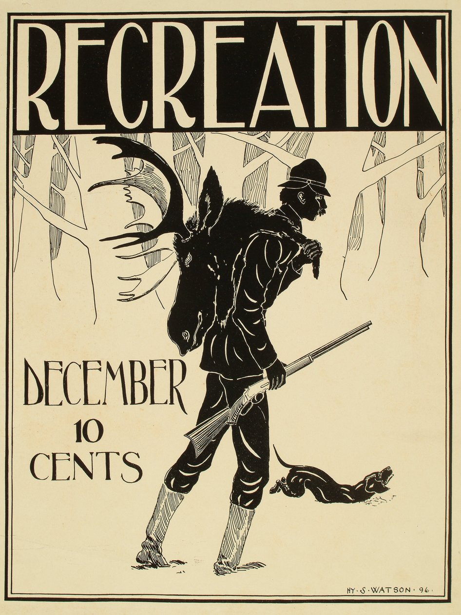 Rekreation, december av Henry Sumner Watson