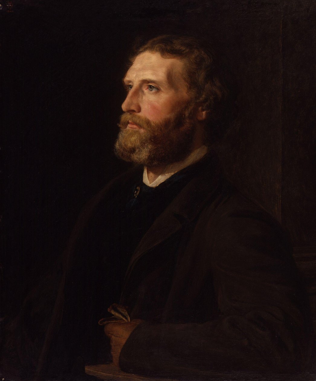 Sir Frederic William Burton av Henry Tanworth Wells