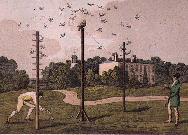 Owling, graverad av I. Clark, pub. av T. McLean, London av Henry Thomas (after) Alken