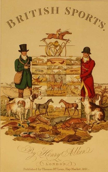 "British Sports", pub. av Thomas McLean av Henry Thomas Alken