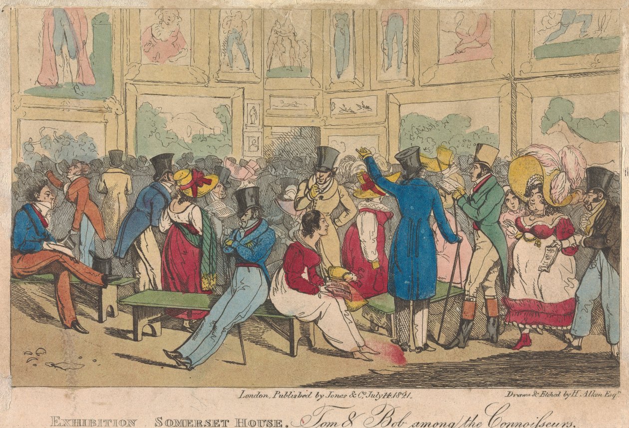 Utställning i Somerset House: Tom och Bob av Henry Thomas Alken