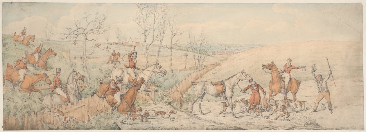 Rävjakt: Döden av Henry Thomas Alken