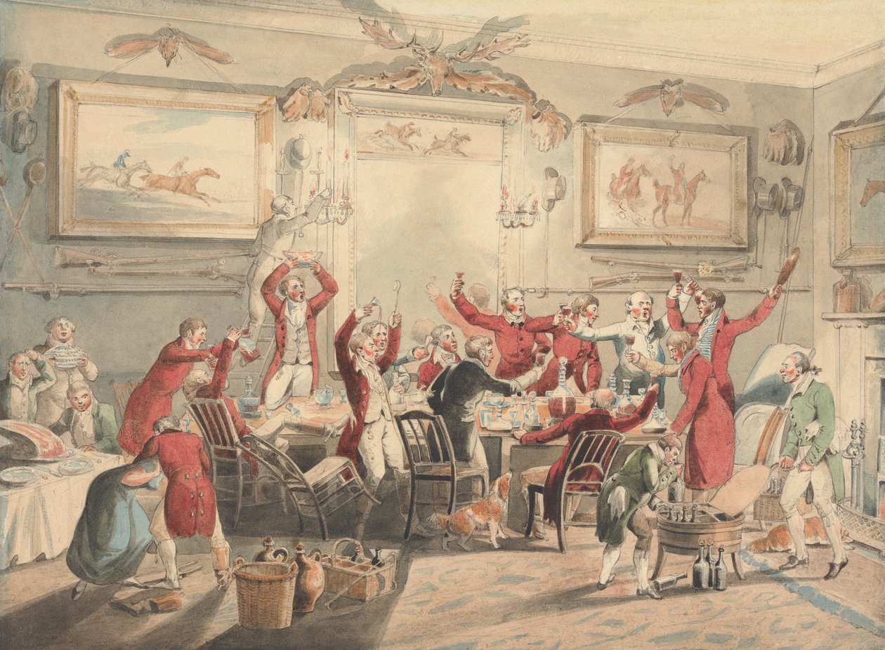 Rävjakt: Skålen av Henry Thomas Alken
