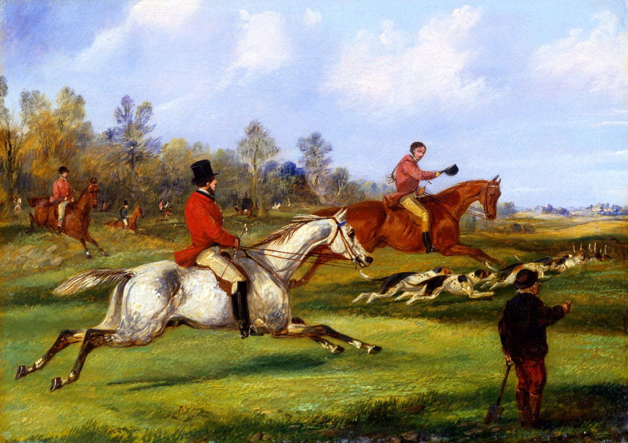Full Cry, c.1840 av Henry Thomas Alken
