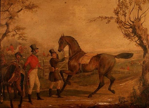 Förbereder för jakten (par 63920) av Henry Thomas Alken