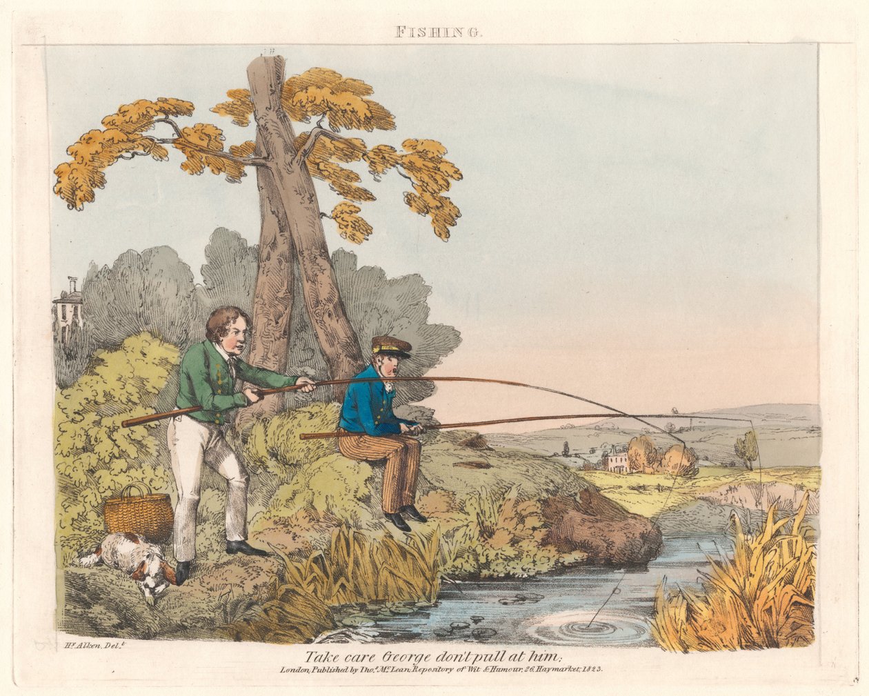 Serie om tolv [Scener ur mäster Georges liv] av Henry Thomas Alken
