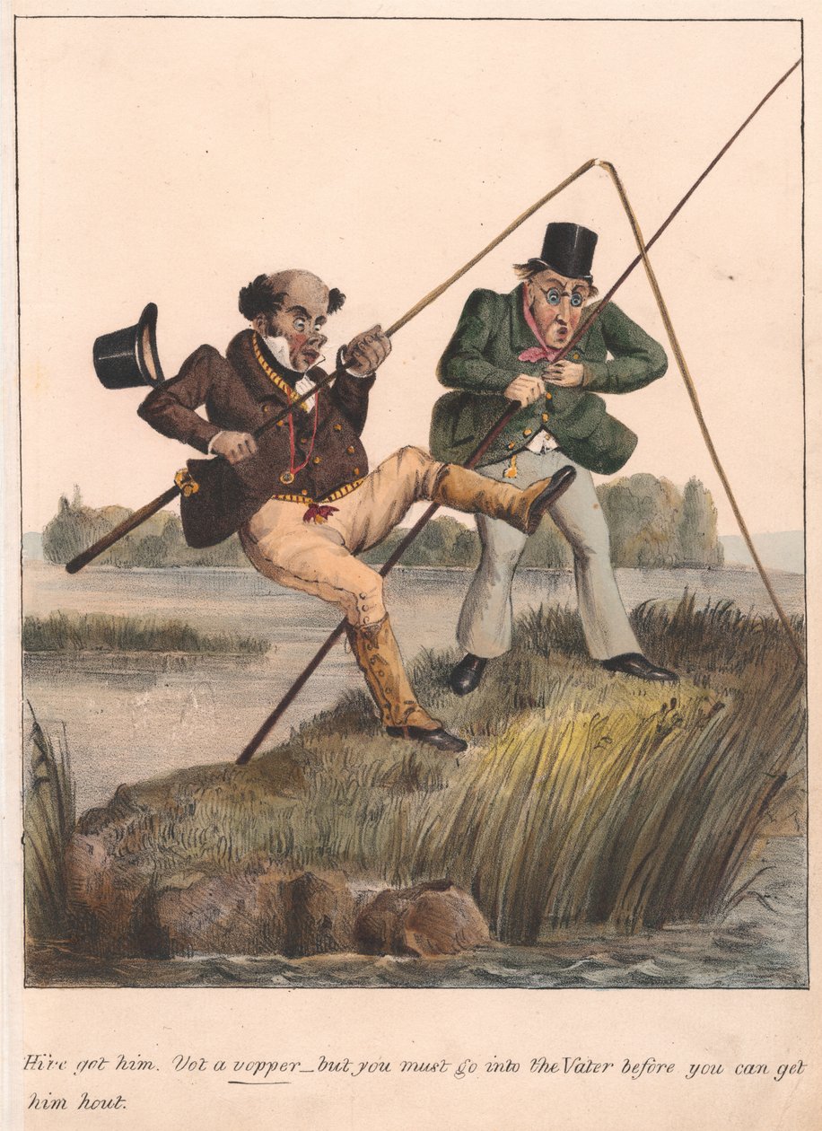 Set om tolv stycken med titelsida: Sporting Satirist av Henry Thomas Alken