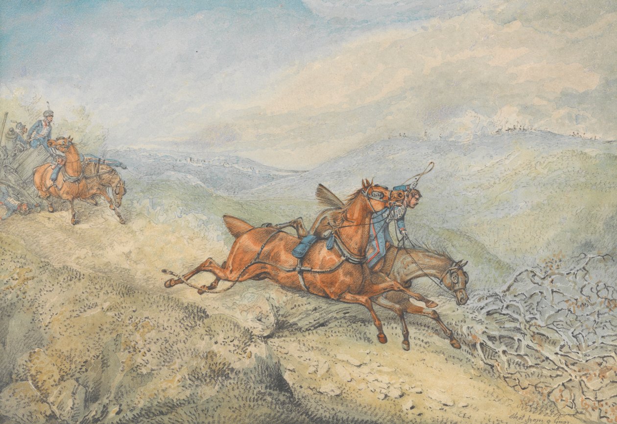Skott från en pistol av Henry Thomas Alken