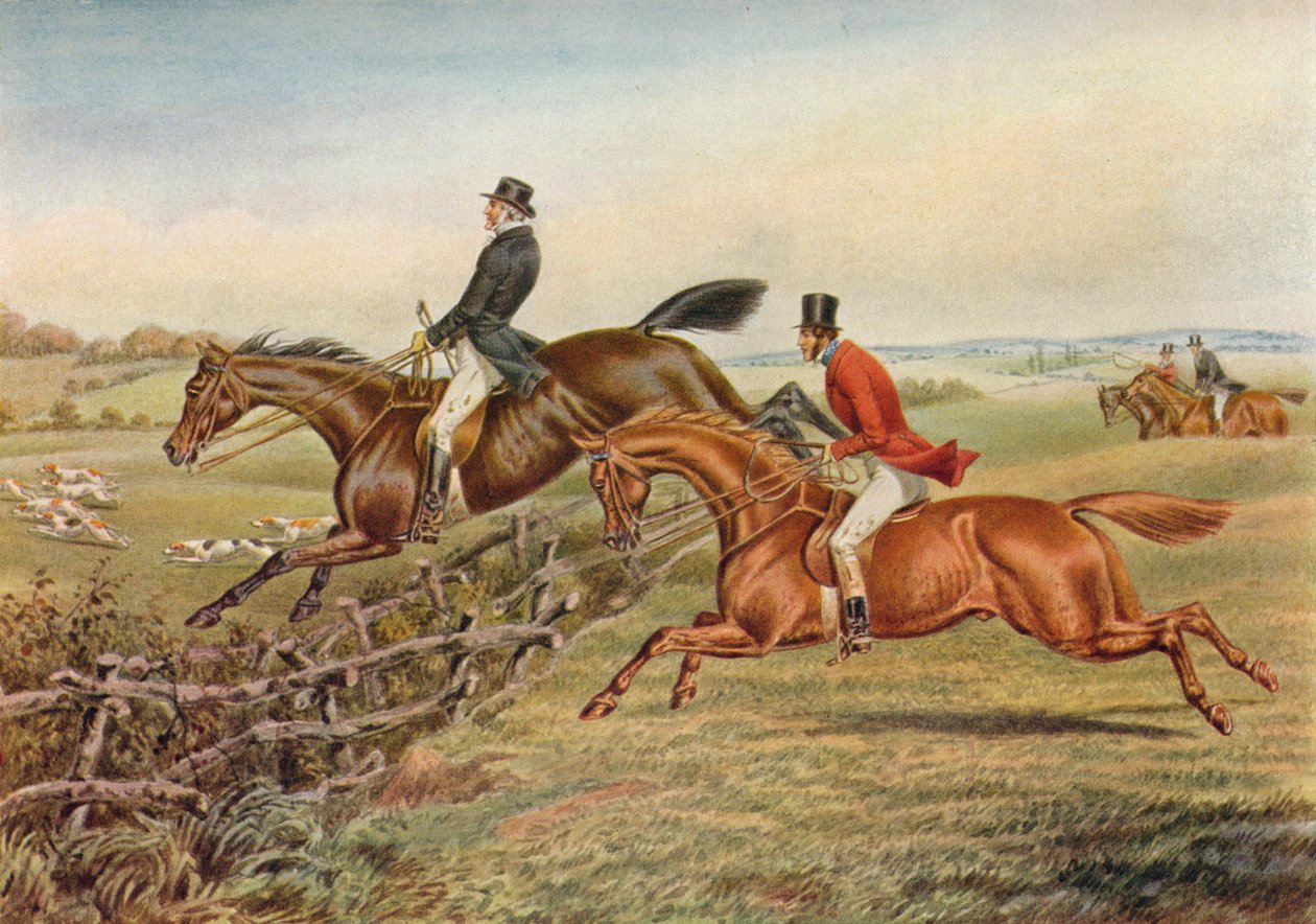 Prästen visar vägen, c1800, 1922 av Henry Thomas Alken