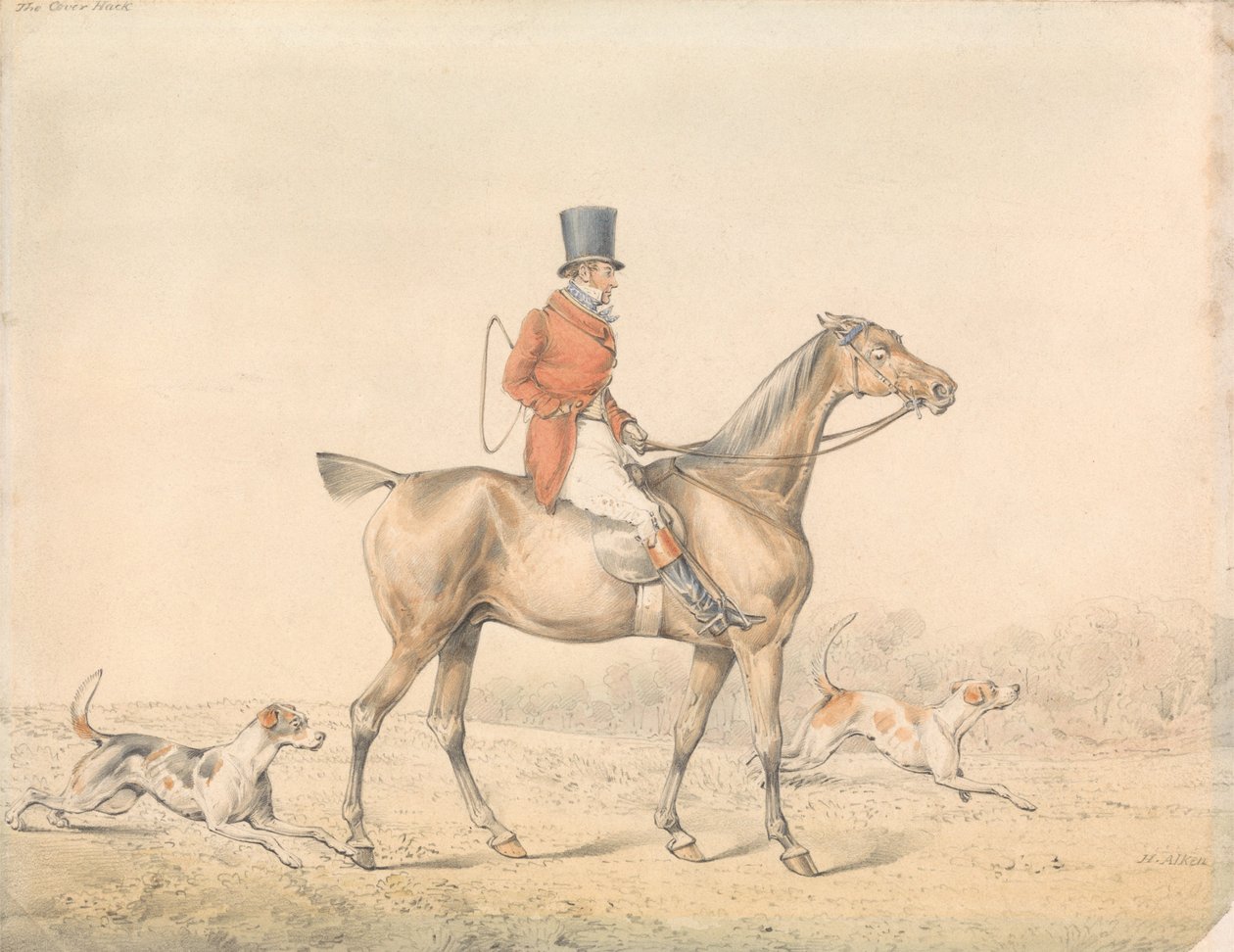 "The Cover Hack" av Henry Thomas Alken