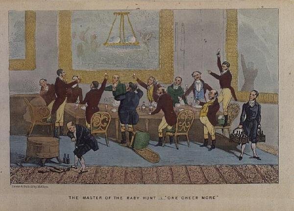 Rabyjaktens mästare, One Cheer More, från Nimrods "The Life of a Sportsman" av Henry Thomas Alken