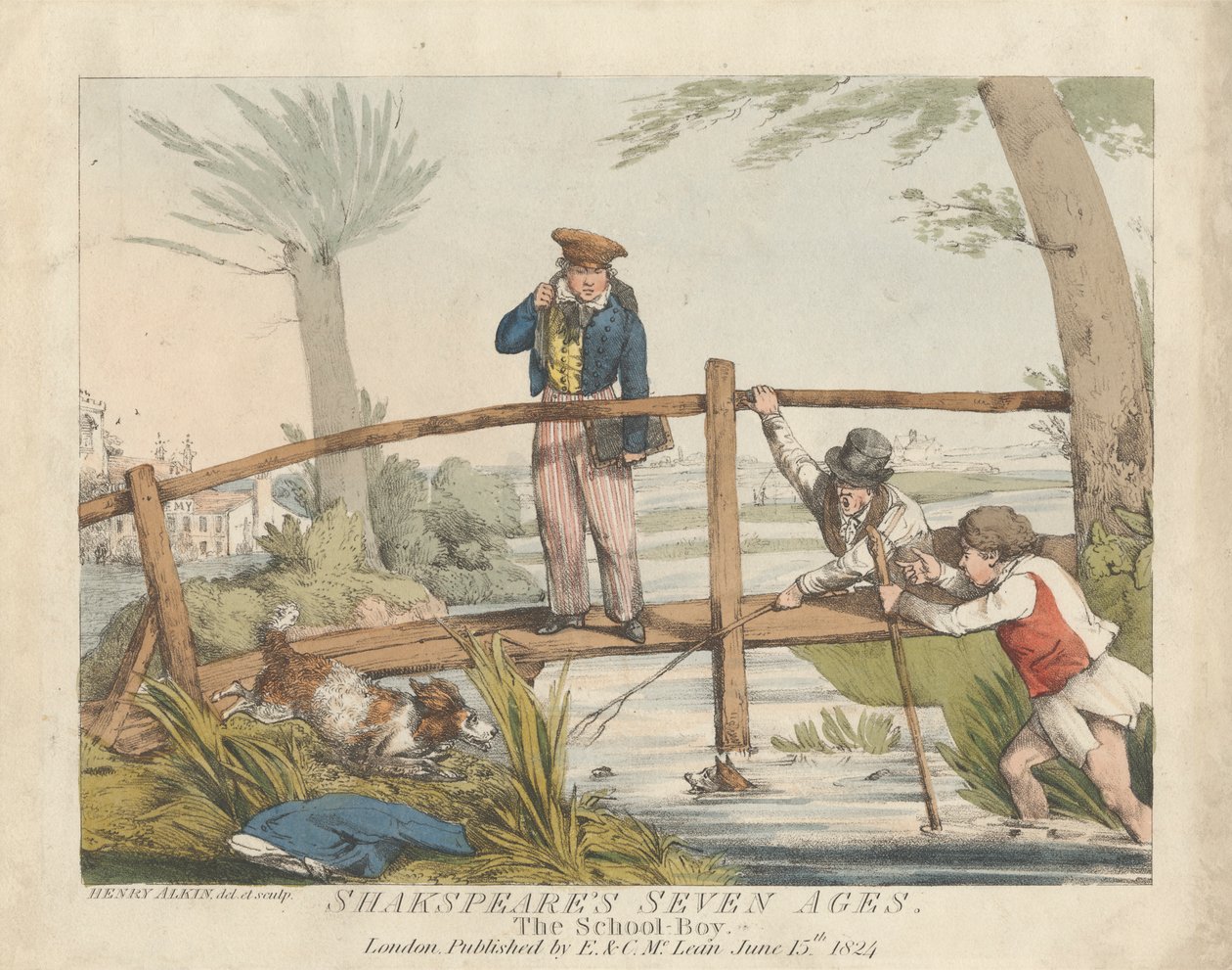 Skolpojken av Henry Thomas Alken