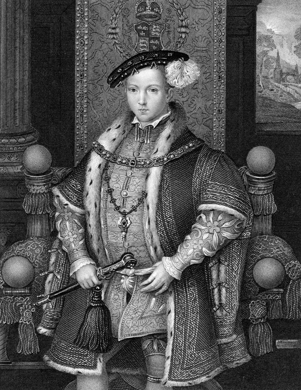 Edward VI, kung av England, 1800-talet. av Henry Thomas Ryall