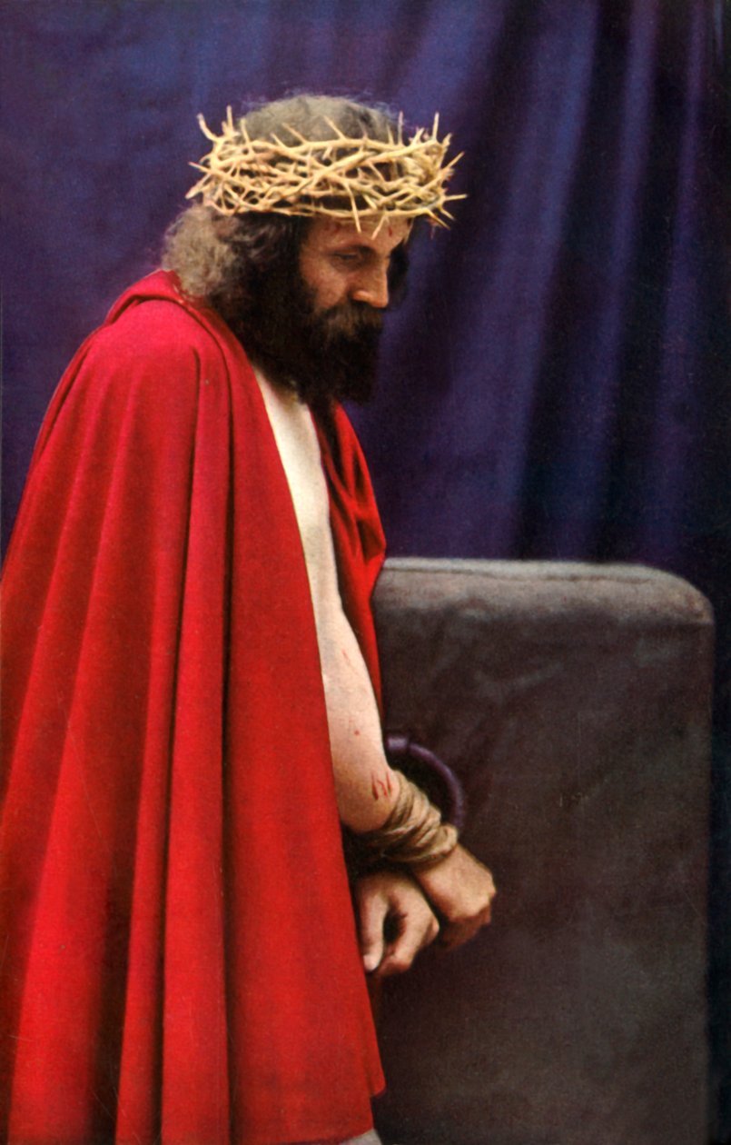 The flagellation of Christ, 1922. av Henry Traut