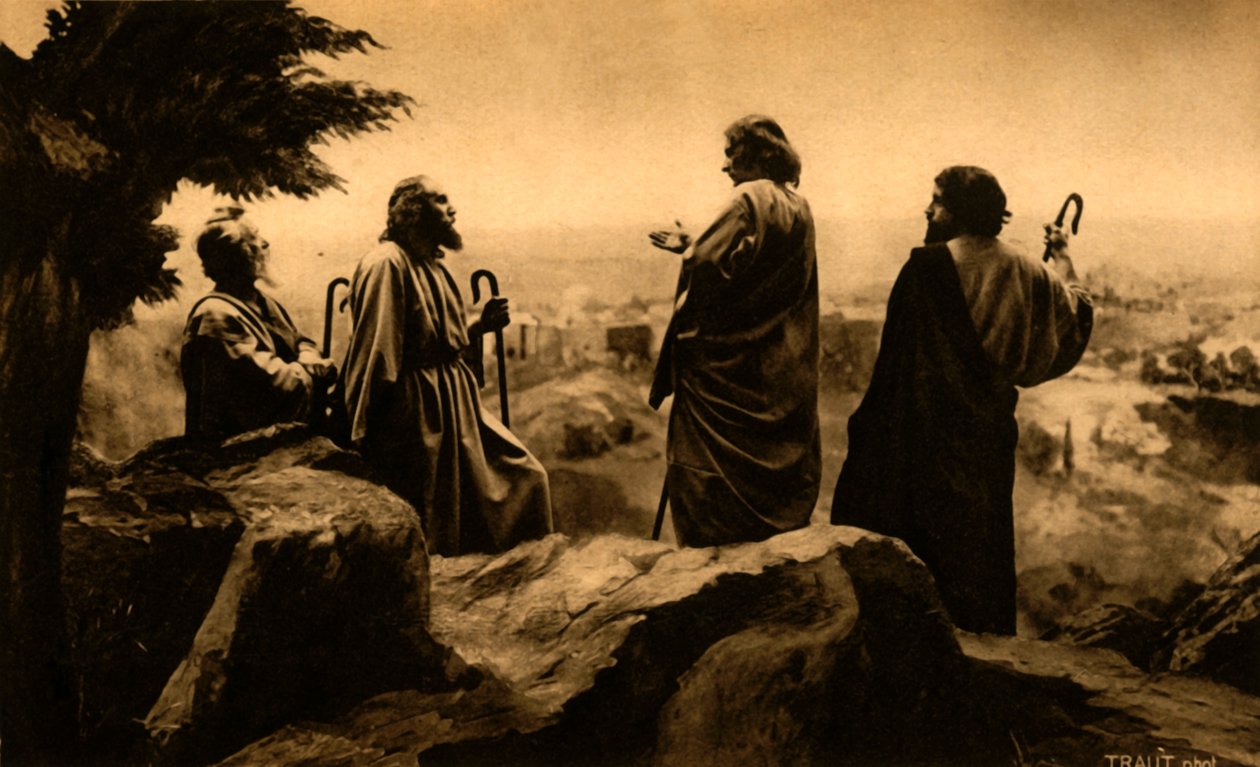 Resan till Jerusalem, 1922. av Henry Traut