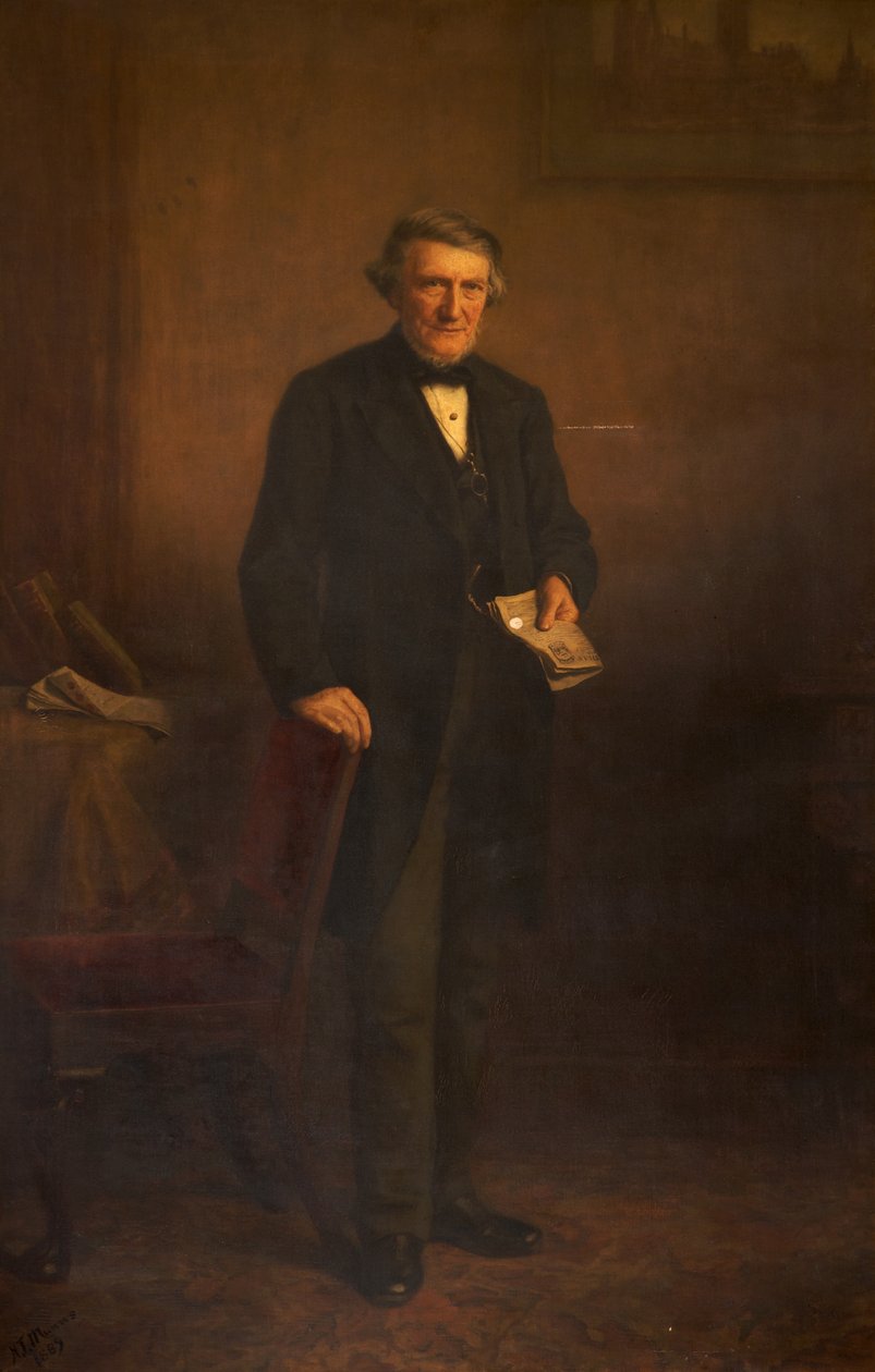 Porträtt av Abel Heywood av Henry Turner Munns