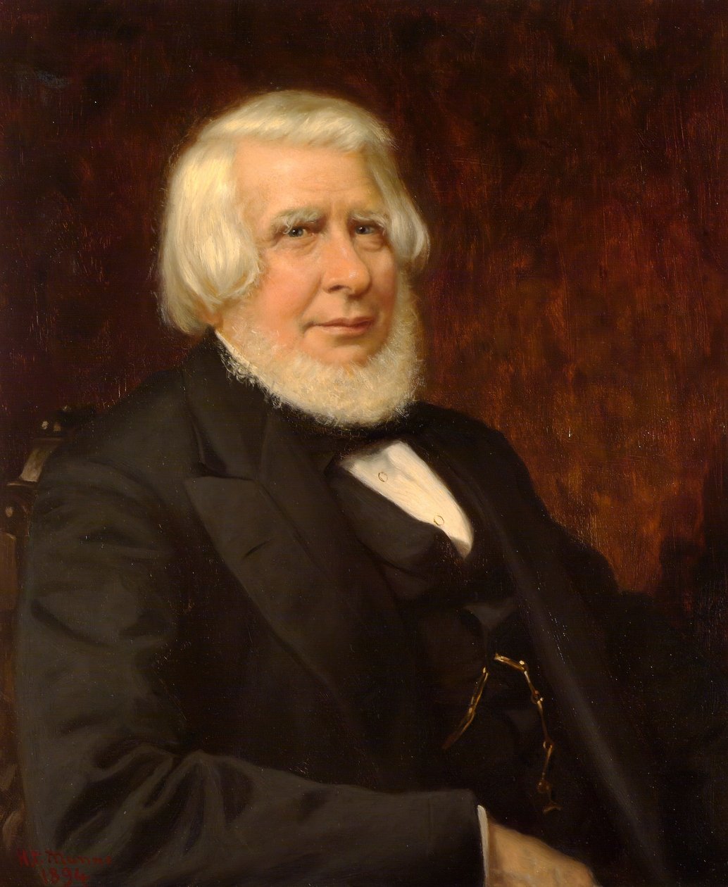Porträtt av Alderman Thomas Avery, 1894. av Henry Turner Munns