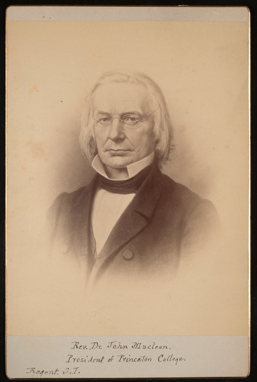 Porträtt av John Maclean 1800-1886, cirka 1882. av Henry Ulke