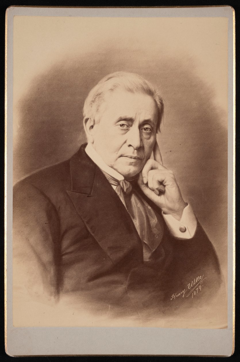 Porträtt av Joseph Henry 1797-1878, 1879. av Henry Ulke