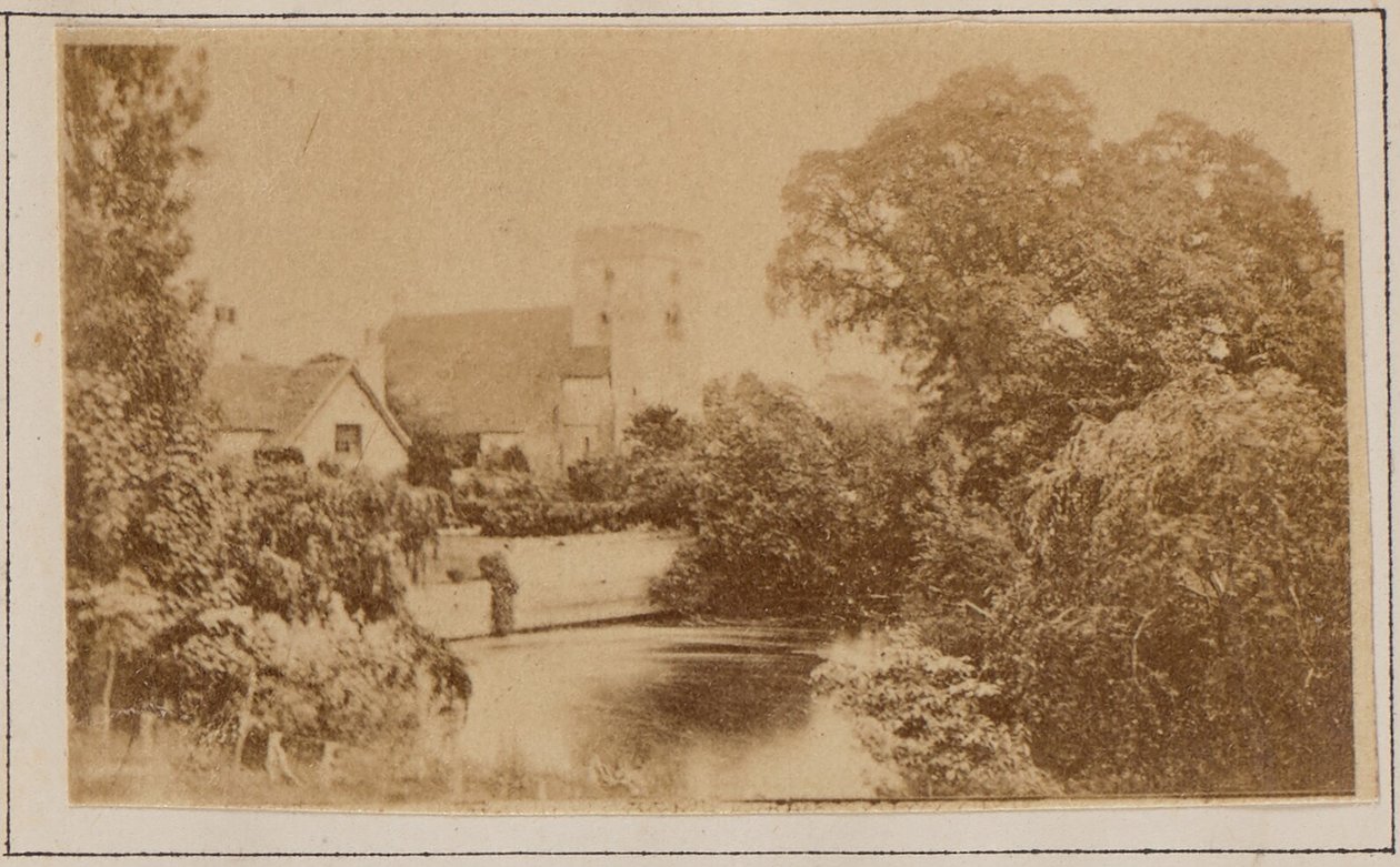 Goring kyrka av Henry W. Taunt