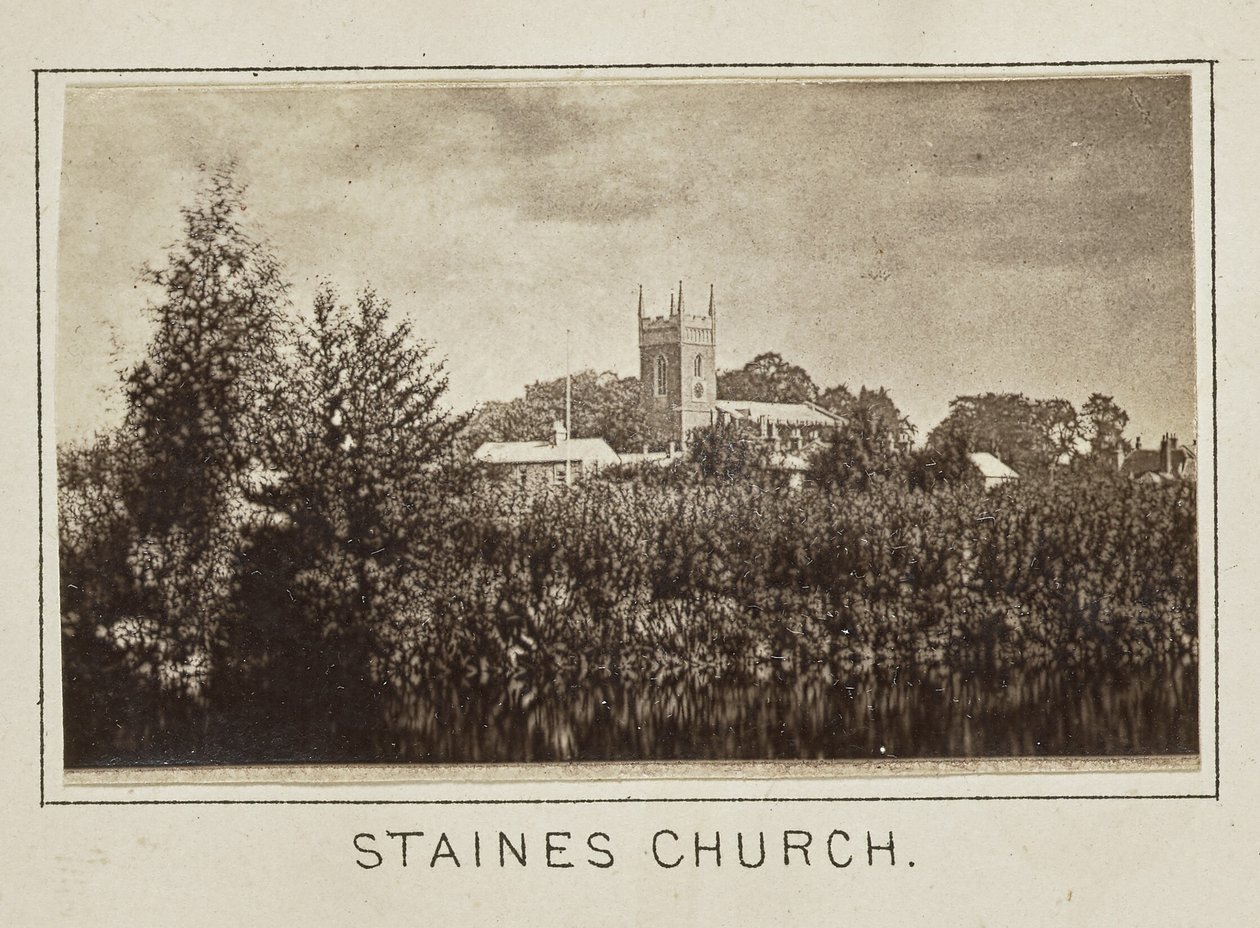 Staines kyrka av Henry W. Taunt